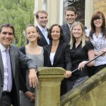 Saffery Champness partner David Lemon welcomes the new staff