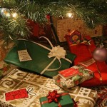 Presents under Christmas Tree