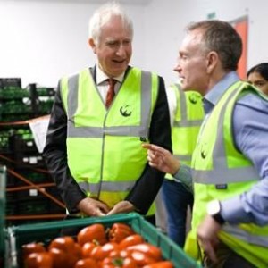 Minister praises Bristol charity’s stance on food waste as government pledges to tackle issue